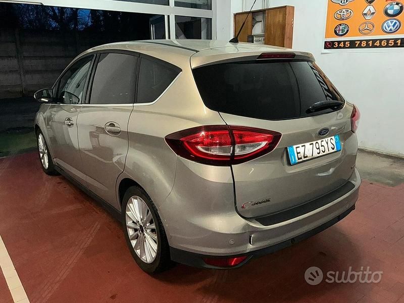 Usata Ford C-MAX Titanium 125 CV (91 kW) 2015 Grigio Monovolume