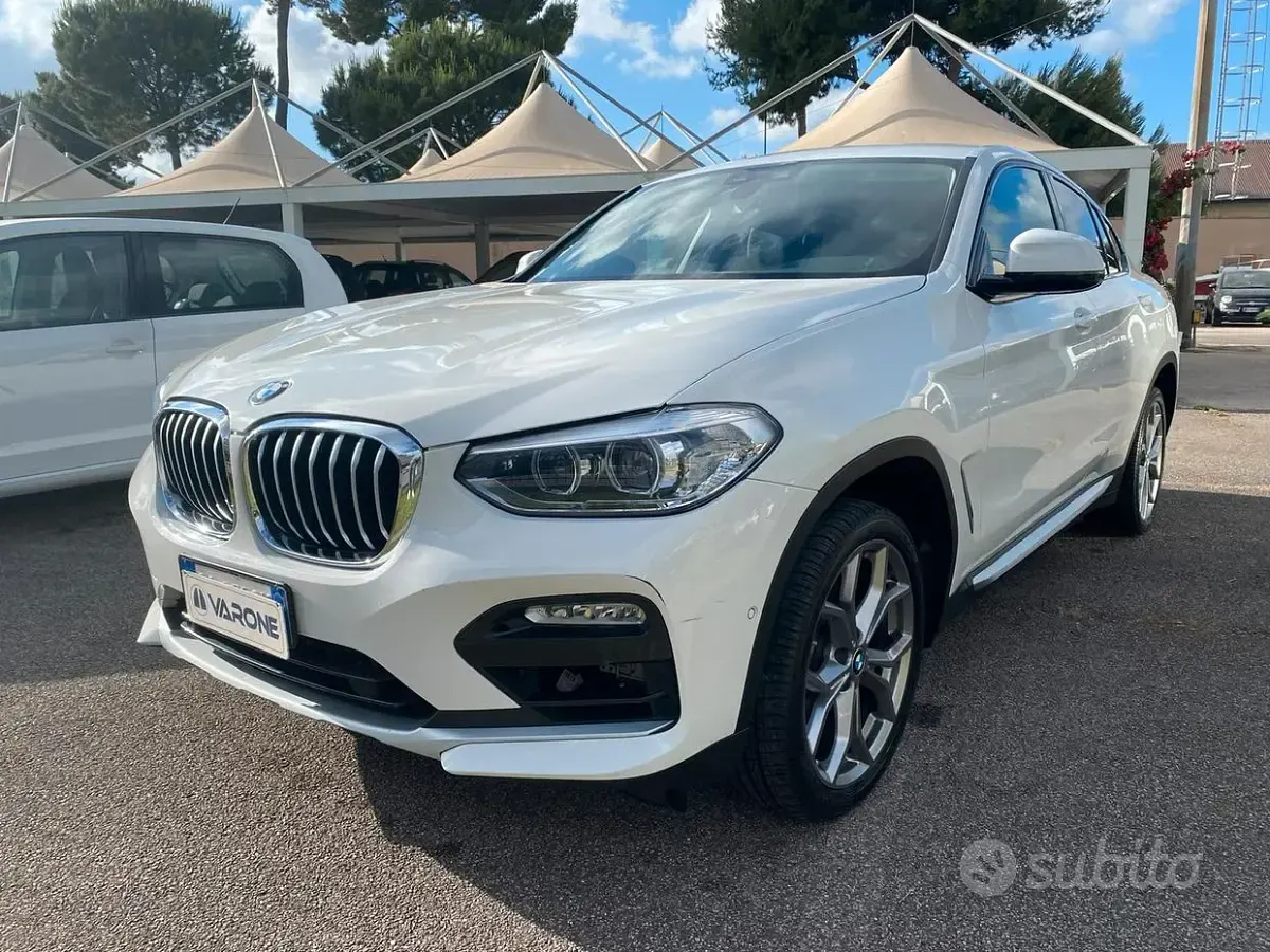 Usata BMW X4 xLine 190 CV (139 kW) 2019 Bianco SUV