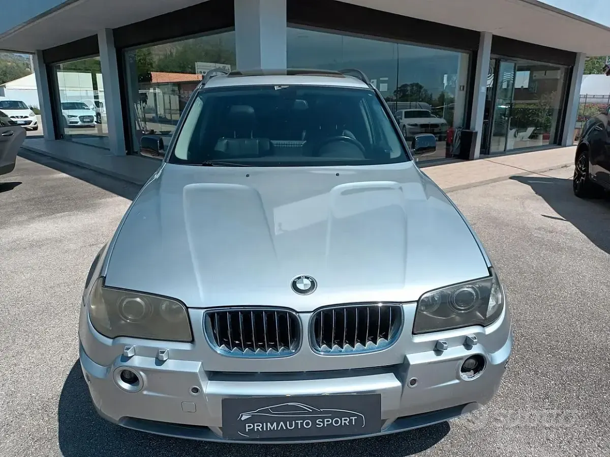 Usata BMW X3 Efficient Dynamics 150 CV (110 kW) 2006 Grigio SUV