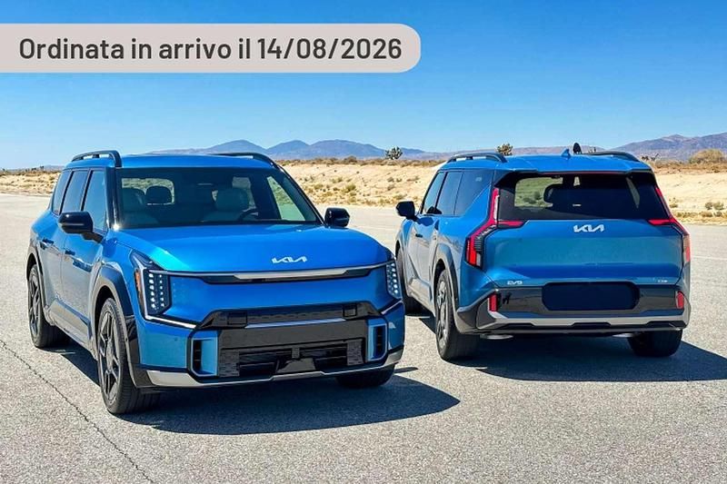 Nuova Kia EV9 GT 124 kW (169 CV) 2025 Argento SUV