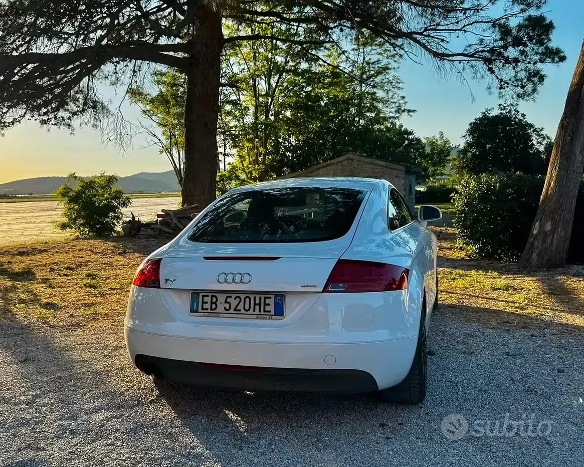 Usata Audi TT Design 170 CV (125 kW) 2010 Bianco Coupé