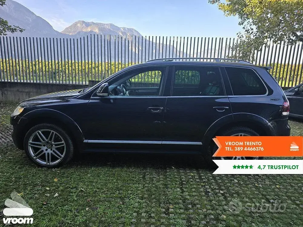 Usata VW Touareg R 351 CV (258 kW) 2007 Nero SUV