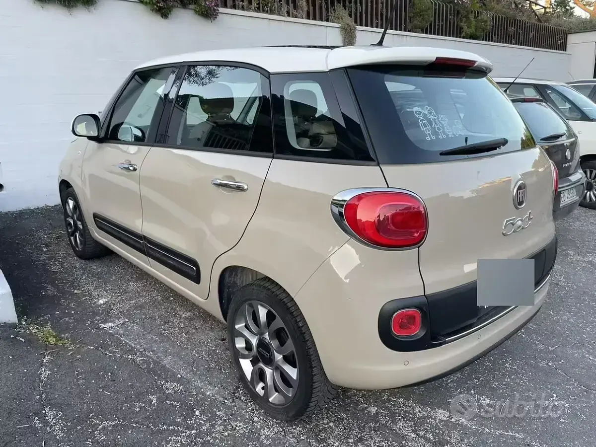 Usata Fiat 500L Lounge 85 CV (62 kW) 2015 Marrone Monovolume