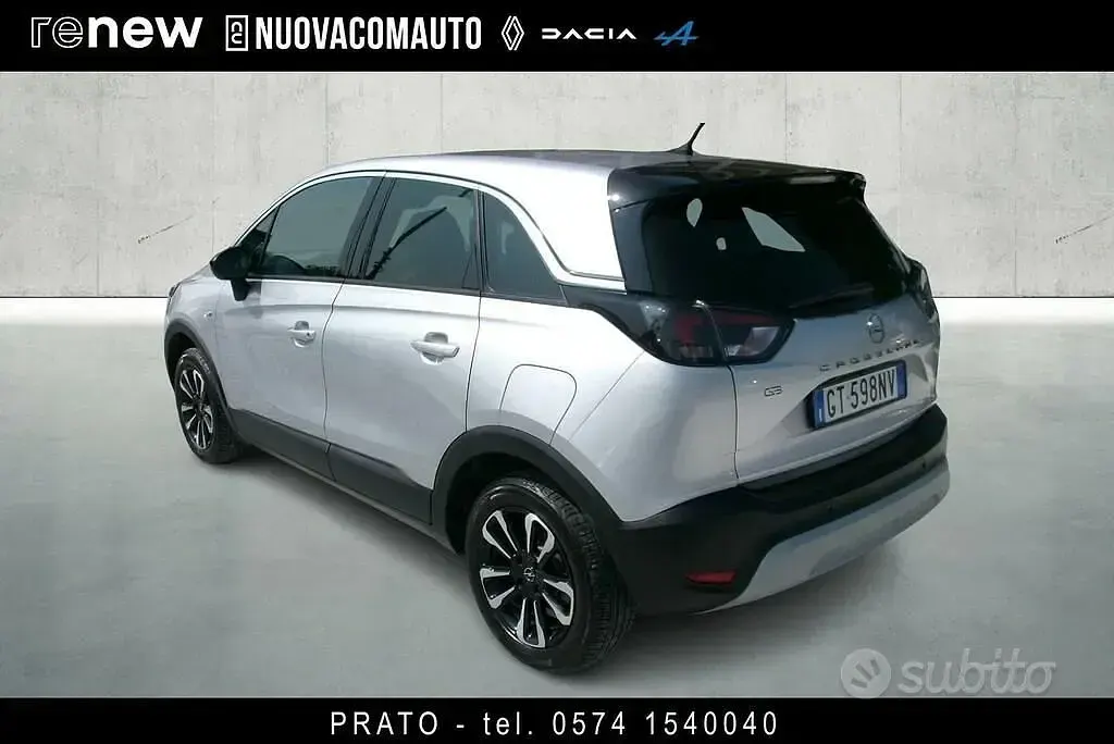 Usata Opel Crossland Elegance 110 CV (80 kW) 2024 Argento SUV