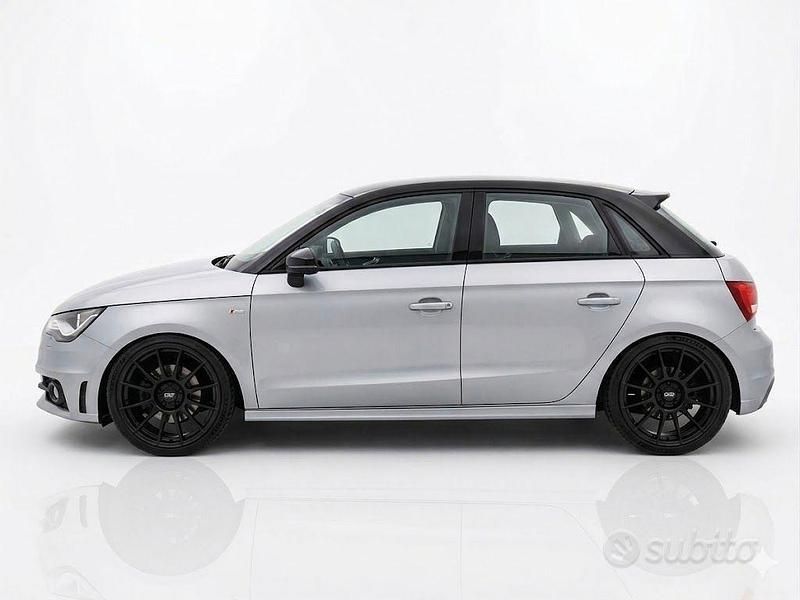 Usata Audi A1 Admired 120 CV (88 kW) 2014 Grigio Utilitaria