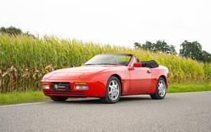 Usata Porsche 944 Turbo 250 CV (183 kW) 1991 Rosso Cabrio