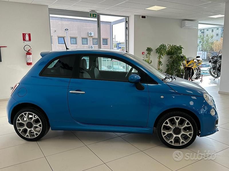 Usata Fiat 500 S 95 CV (69 kW) 2015 Blu Coupé