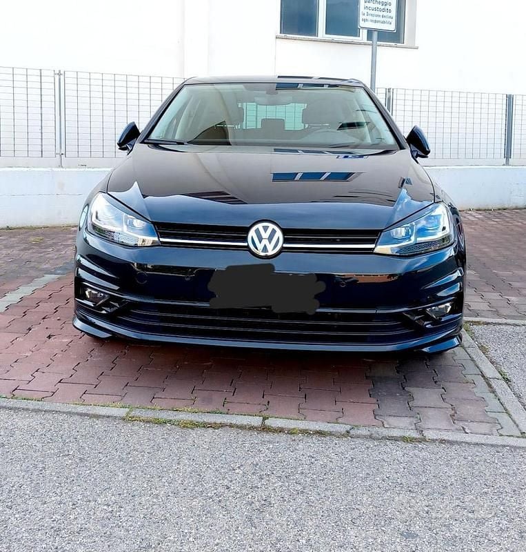 Usata VW Golf VII 116 CV (85 kW) 2019 Nero Berlina
