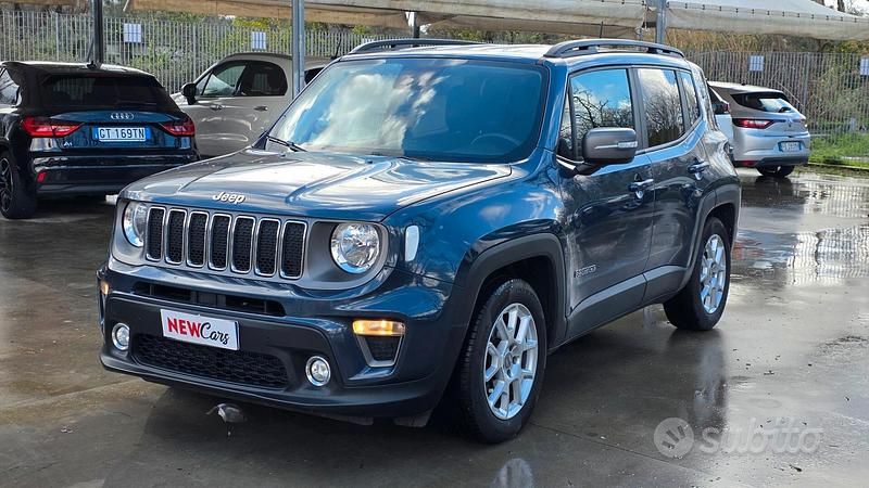 Usata Jeep Renegade Limited 130 CV (95 kW) 2021 Blu SUV