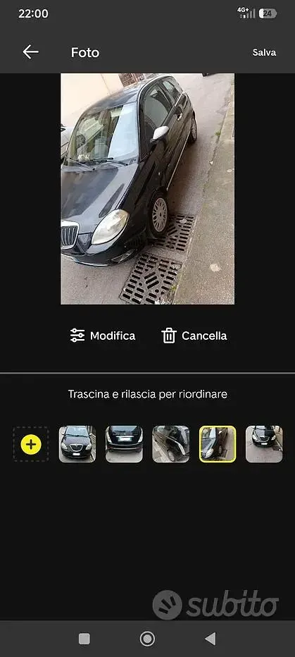 Usata Lancia Ypsilon 69 CV (50 kW) 2007 Utilitaria