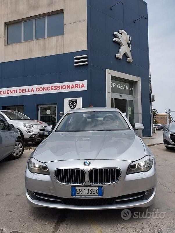 Usata BMW 520 Efficient Dynamics 184 CV (135 kW) 2013 Grigio Berlina