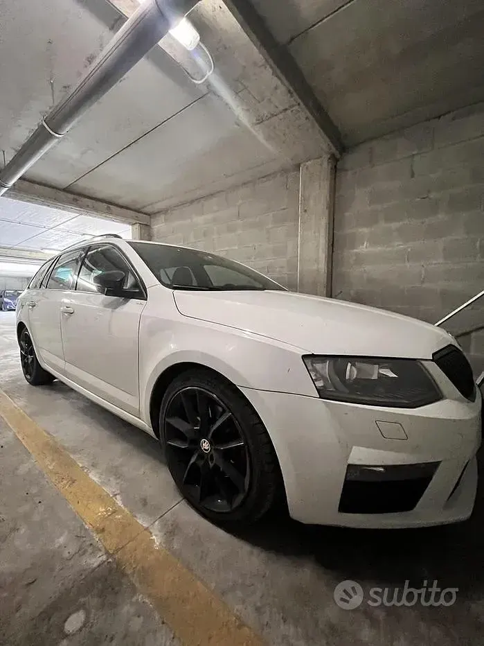 Usata Skoda Octavia RS 184 CV (135 kW) 2017 Bianco Station wagon