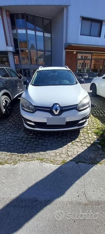 Usata Renault Mégane GrandTour 110 CV (80 kW) 2015 Bianco Station wagon