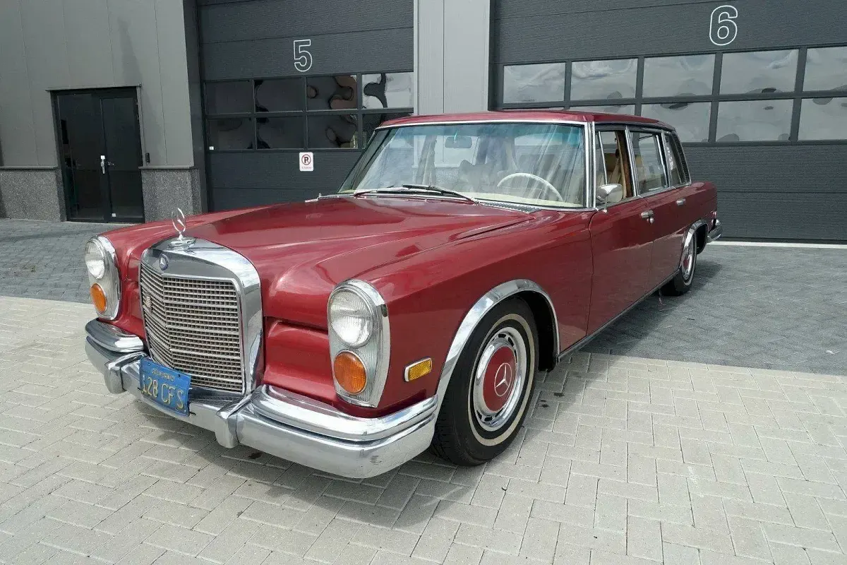 Usata Mercedes 600 250 CV (183 kW) 1969 Rosso Berlina