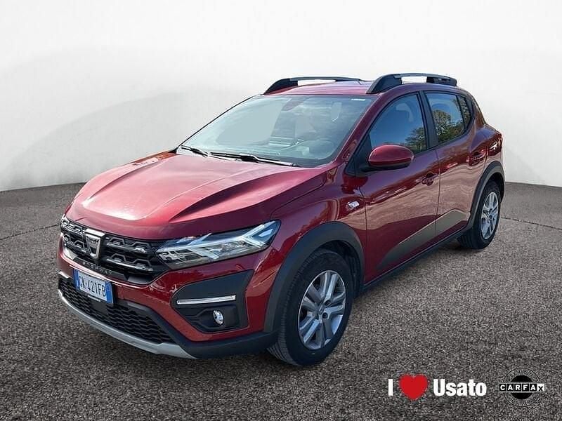 Rosso Usata 2022 Dacia Sandero Comfort Due volumi | 14.500 € (Buon prezzo) - Immagine 1/4