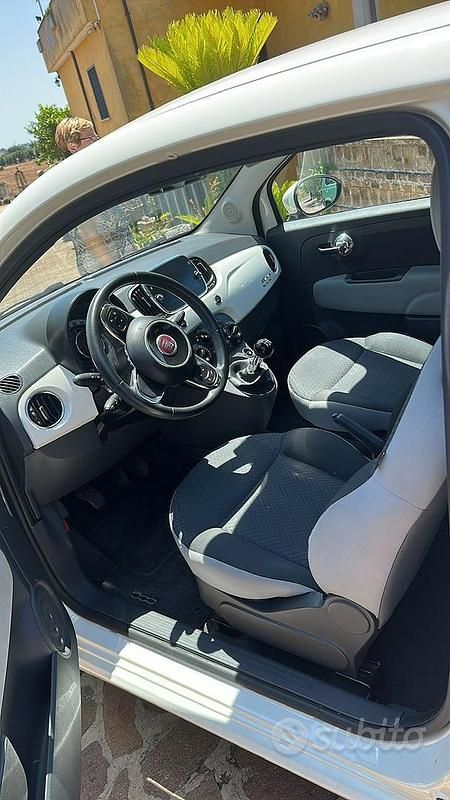 Usata Fiat 500 95 CV (69 kW) 2017 Bianco Utilitaria
