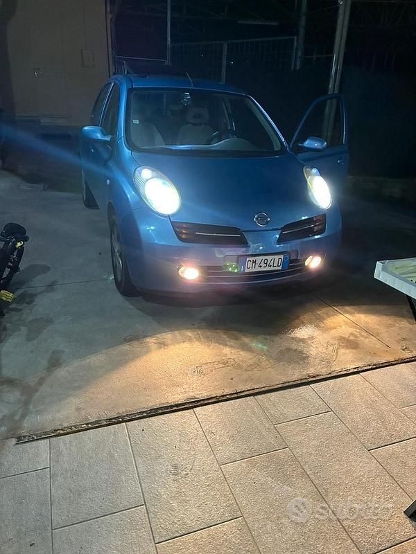 Usata Nissan Micra 75 CV (55 kW) 2003 Blu Utilitaria