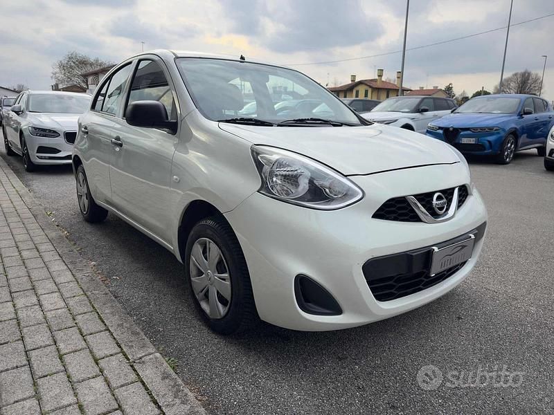 Usata Nissan Micra Acenta 80 CV (58 kW) 2016 Bianco Utilitaria