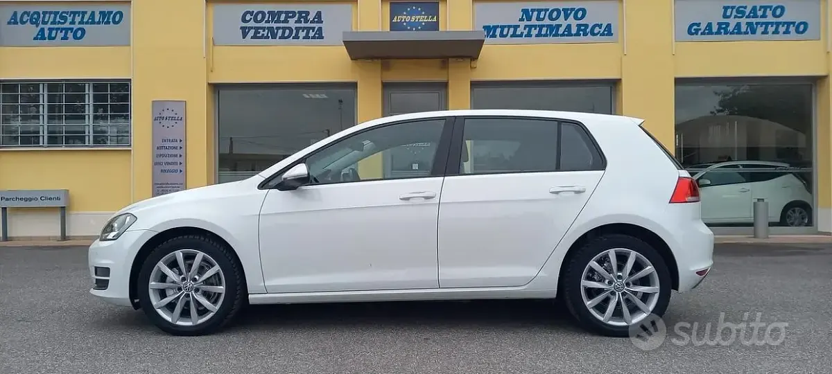Second-hand VW Golf VII Sound 86 CP (63 kW) 2014 Alb Berlinǎ