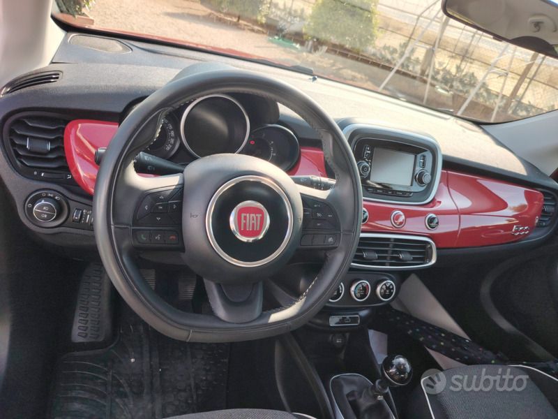 Usata Fiat 500 95 CV (69 kW) 2018 Rosso Berlina