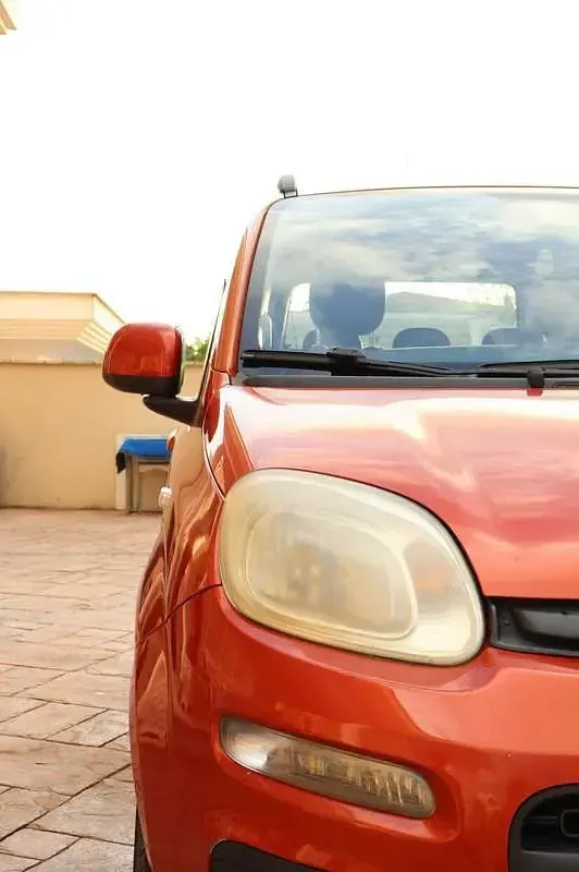 Usata Fiat Panda Easy 86 CV (63 kW) 2011 Rosso Utilitaria