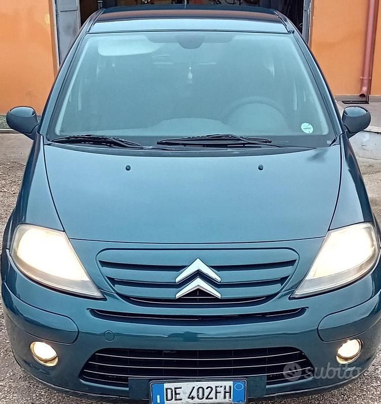 Usata Citroën C3 Exclusive 2007 Verde Utilitaria