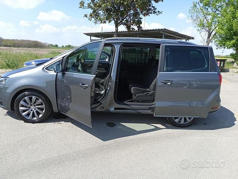 Usata Seat Alhambra 140 CV (102 kW) 2015 Grigio Monovolume