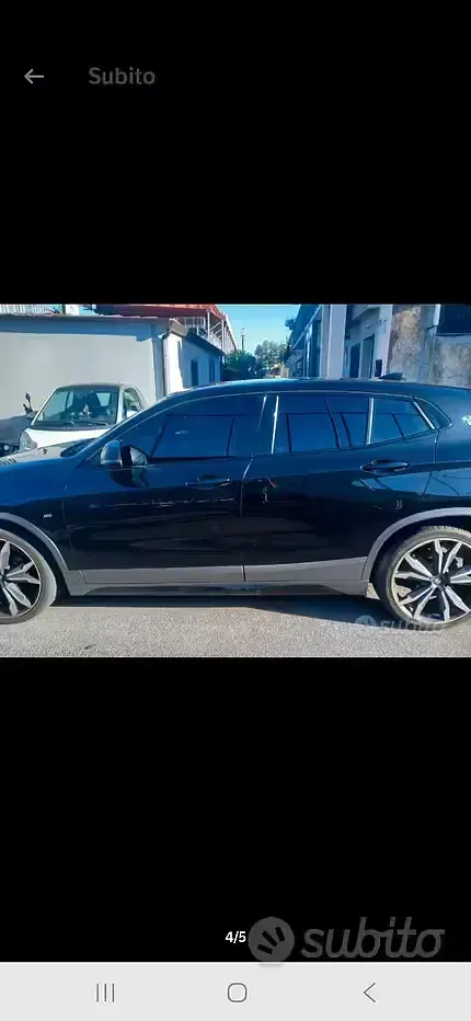 Usata BMW X2 116 CV (85 kW) 2022 Nero SUV