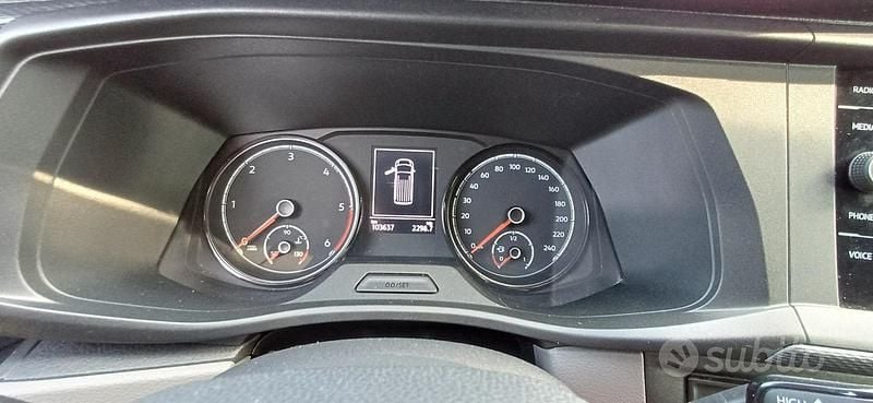 Usata VW Transporter 84 CV (61 kW) 2020 Bianco Furgone