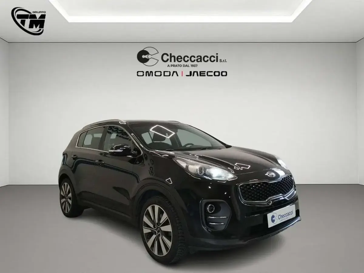 Usata Kia Sportage Style 116 CV (85 kW) 2017 Nero SUV