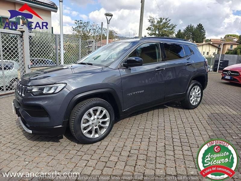 Graphite grey Usata 2022 Jeep Compass Limited SUV | 18.700 € (Buon prezzo) - Immagine 1/4