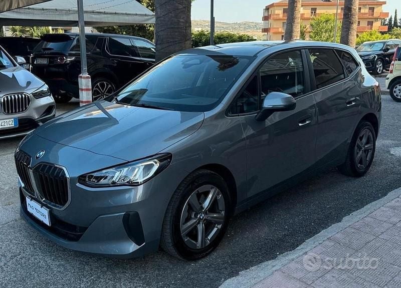 Usata BMW 218 Active Tourer M Sport 150 CV (110 kW) 2022 Grigio Monovolume