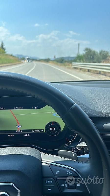 Usata Audi A4 150 CV (110 kW) 2018 Nero Station wagon