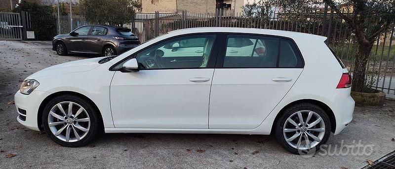 Usata VW Golf VII 2014 Bianco Utilitaria