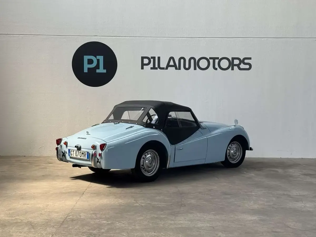 Usata Triumph TR3 90 CV (66 kW) 1959 Blu/azzurro Cabrio
