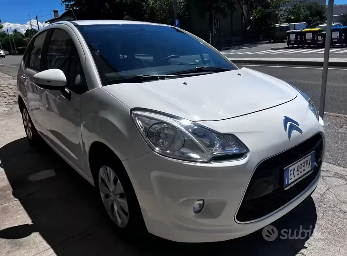 Usata Citroën C3 60 CV (44 kW) 2011 Bianco Berlina