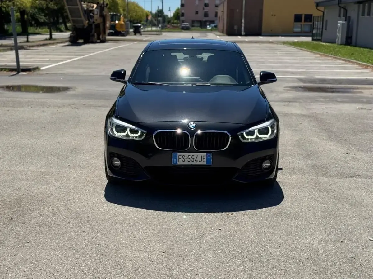 Usata BMW 114 M Sport 95 CV (69 kW) 2017 Nero Utilitaria
