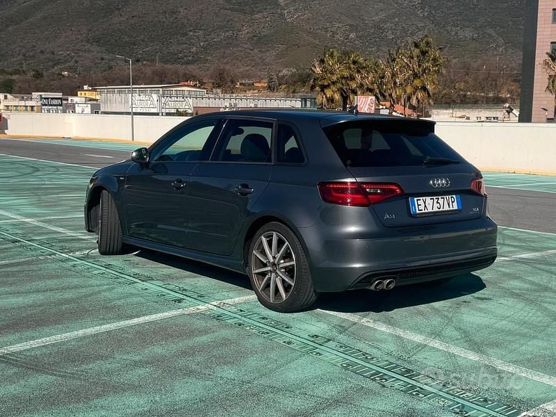 Usata Audi A3 S-Line 184 CV (135 kW) 2015 Grigio Berlina