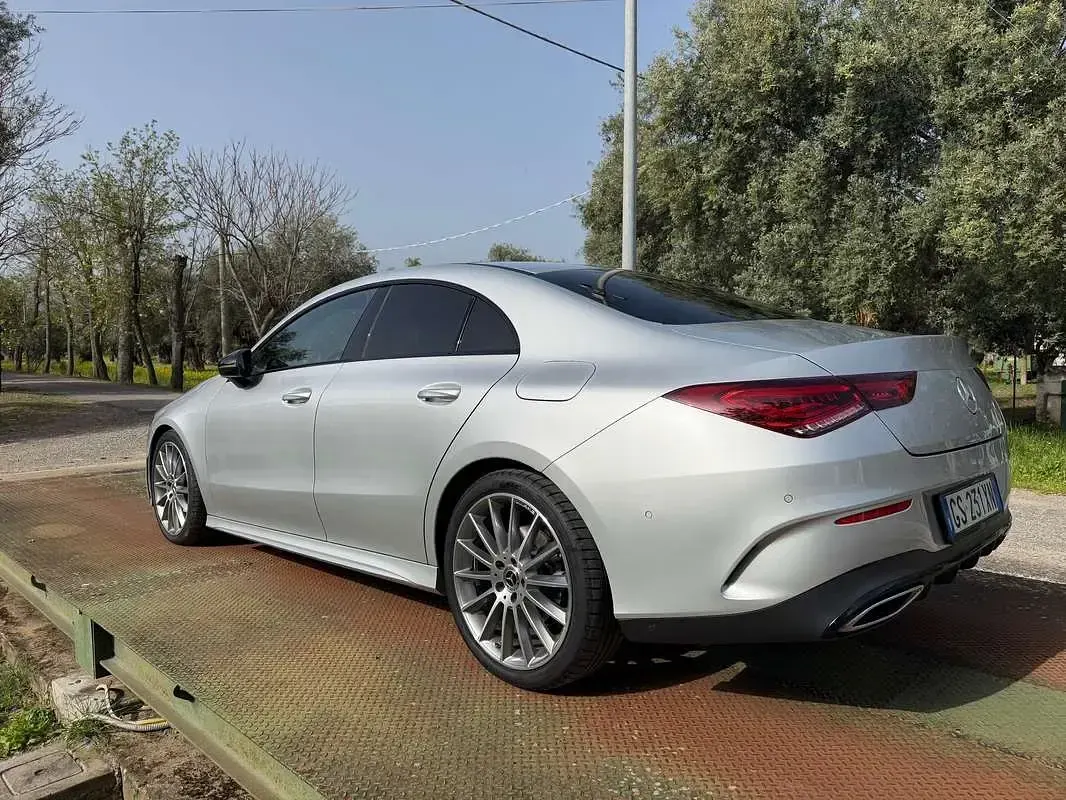 Usata Mercedes CLA200 Business 150 CV (110 kW) 2024 Argento Coupé