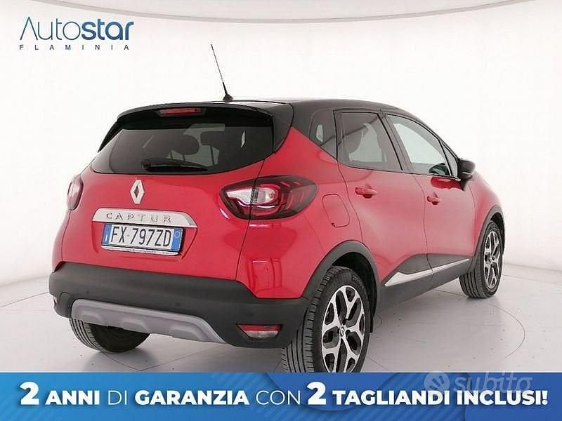 Usata Renault Captur 90 CV (66 kW) 2019 Rosso SUV