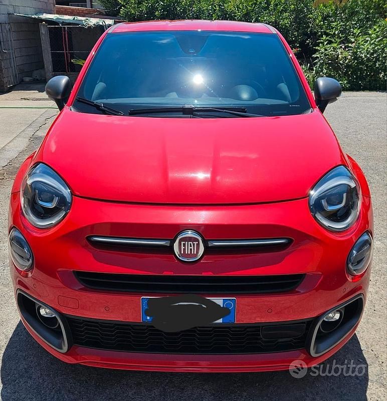 Usata Fiat 500 Sport 120 CV (88 kW) 2020 Rosso Utilitaria