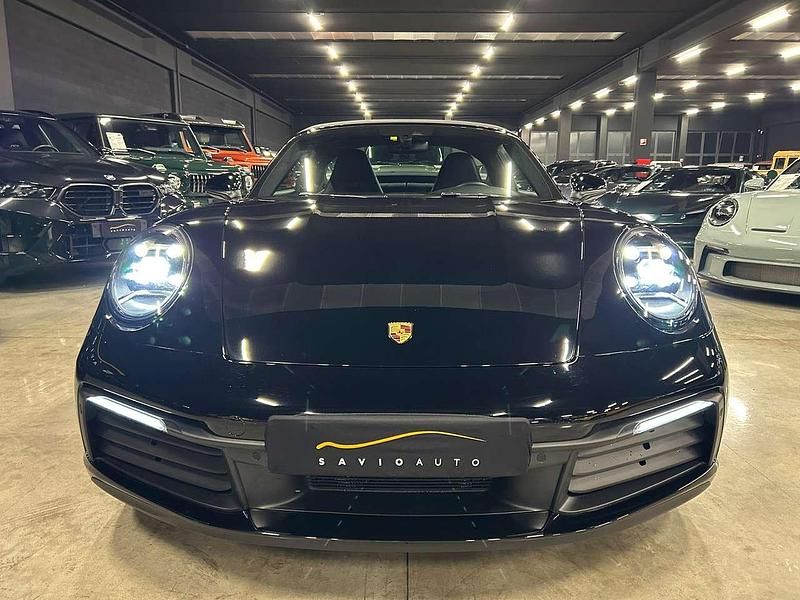 Usata Porsche 911 Targa 4S 450 CV (330 kW) 2021 Nero jet metallizzato Cabrio
