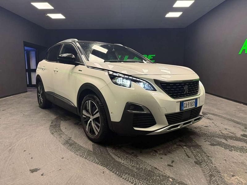 Bianco Usata 2020 Peugeot 3008 GT-line SUV | 14.390 € (Super prezzo) - Immagine 1/4