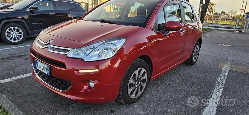 Usata Citroën C3 68 CV (50 kW) 2015 Rosso Berlina