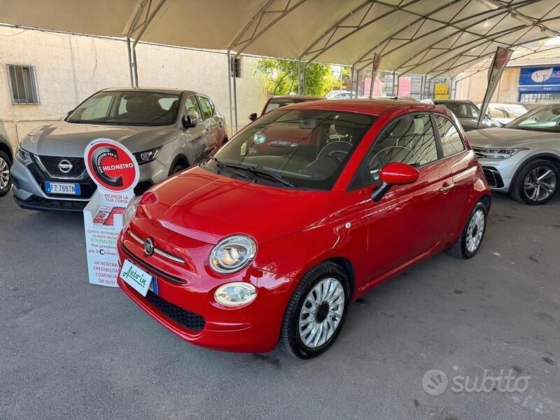Usata Fiat 500 Lounge 70 CV (51 kW) 2021 Rosso Berlina