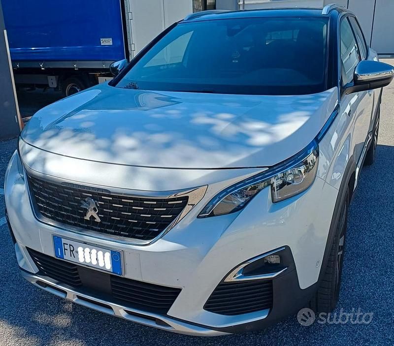 Bianco Usata 2018 Peugeot 3008 GT SUV | 18.500 € (Buon prezzo) - Immagine 1/4