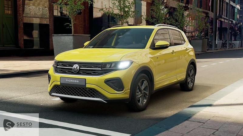 Grigio Usata 2024 VW T-Cross R-line SUV | 23.900 € (Buon prezzo) - Immagine 1/4