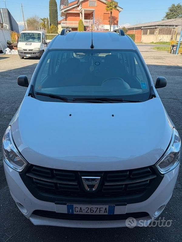 Usata Dacia Dokker 100 CV (73 kW) 2020 Bianco Monovolume