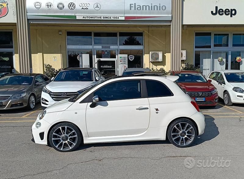 Usata Abarth 595 Turismo 165 CV (121 kW) 2019 Bianco Berlina