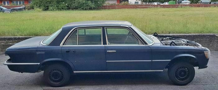 Usata Mercedes 280 SE 185 CV (136 kW) 1976 Blu Berlina